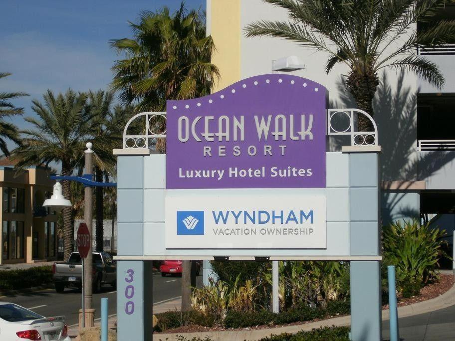 1 Bedroom Direct Oceanfront Condo Wyndham Ocean Walk Resort - Daytona Funland 703 دايتونا بيتش المظهر الخارجي الصورة