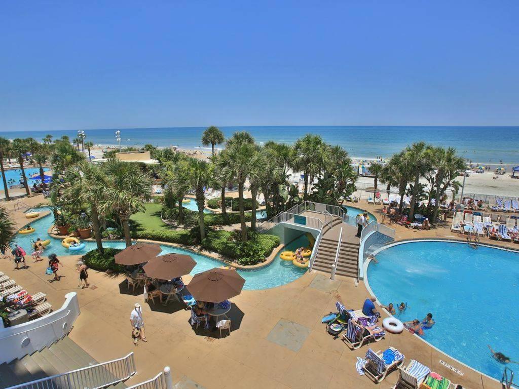 1 Bedroom Direct Oceanfront Condo Wyndham Ocean Walk Resort - Daytona Funland 703 دايتونا بيتش المظهر الخارجي الصورة